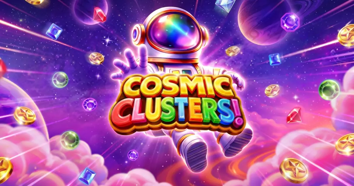 Обложка слота Cosmic Clusters!